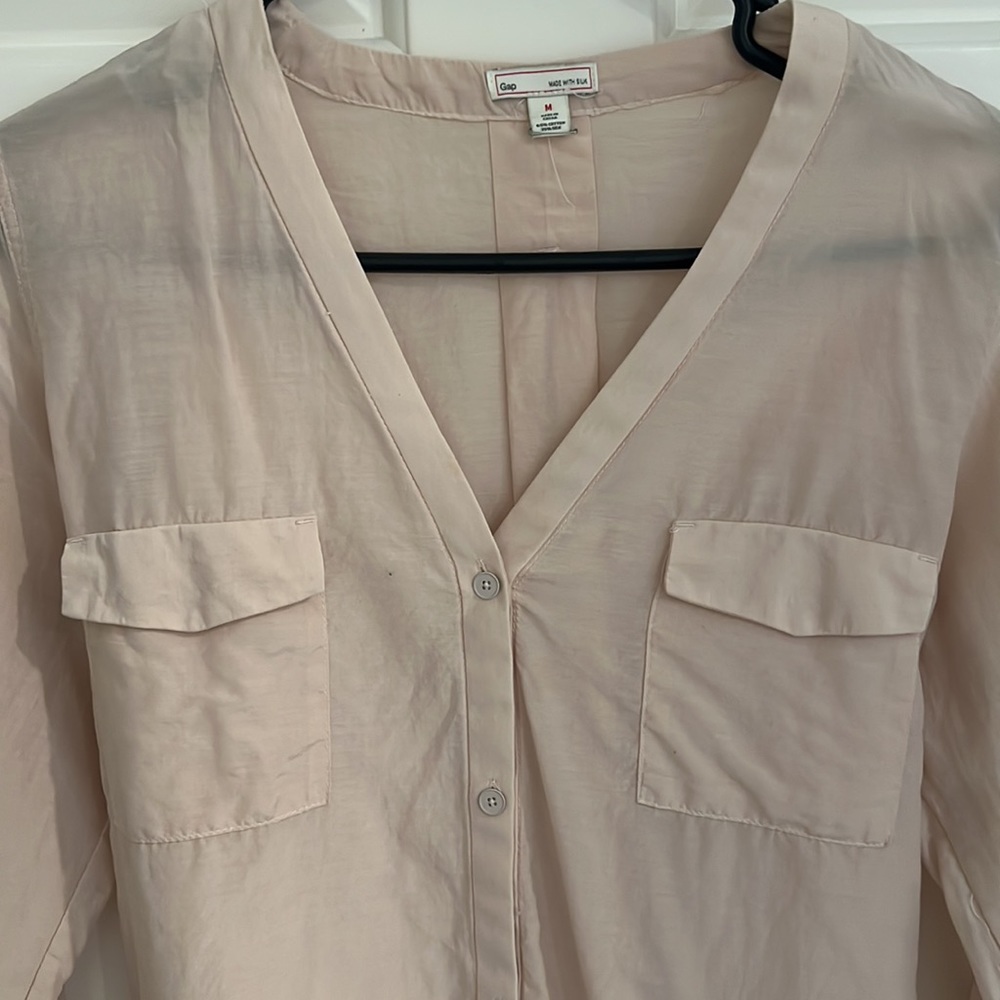 Blush blouse